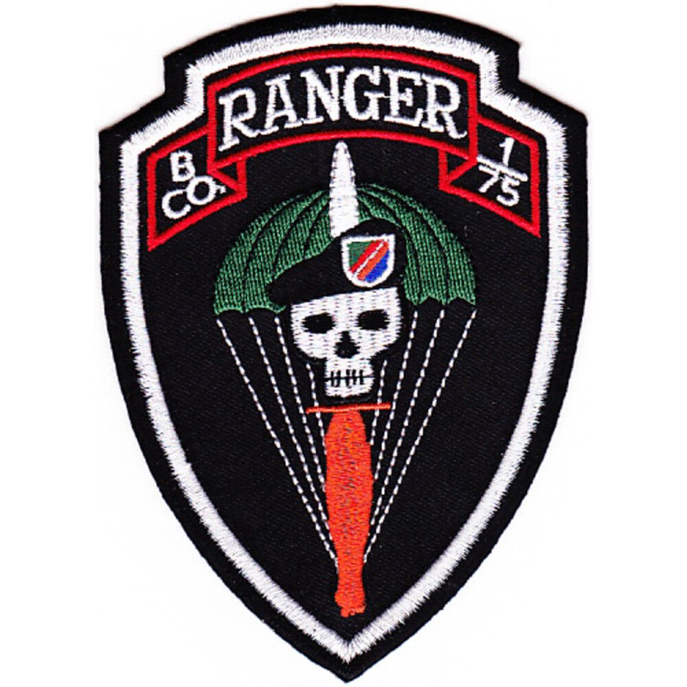 B Company 1st Battalion 75th Ranger Regiment Patch