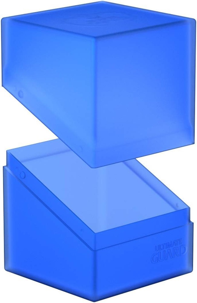 Ultimate Guard Boulder Deck Case 100+ Standard Size Sapphire Sapphire Standard S