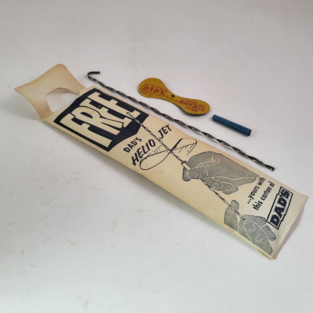 Helio Plane From Dad's Root Beer Promotion