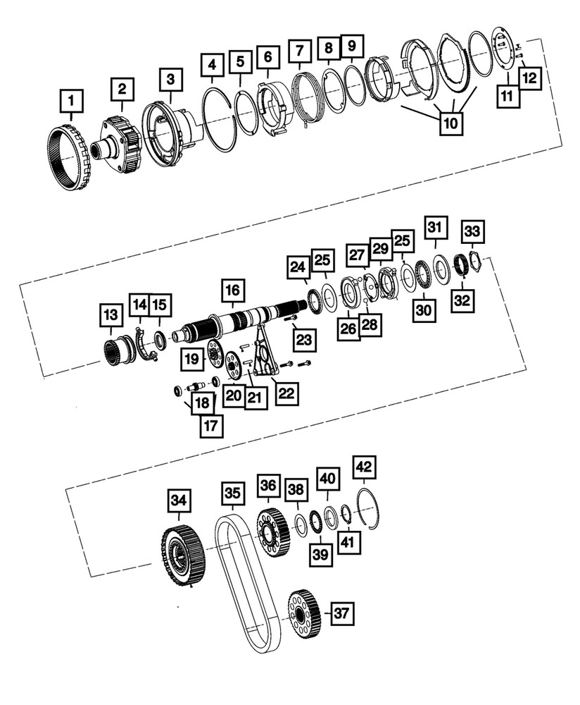 Genuine Mopar Thrust Bearing 68402272AA