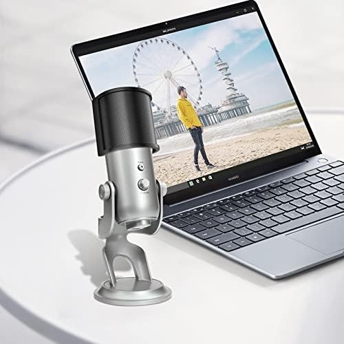 3-Layer Microphone Pop Filter for Blue Yeti Mic Shield