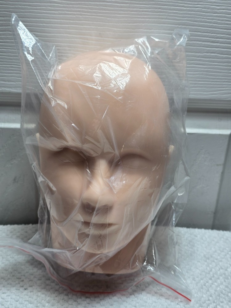 Lash Mannequin Head Head, Practice Training Head for Make Up and Lash Extension