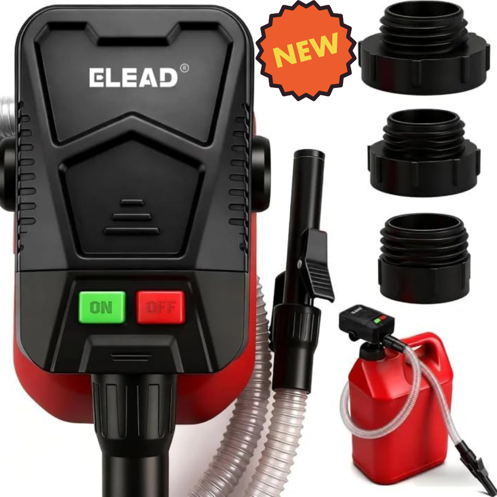 Automatic Fuel Transfer Pump with Auto-Stop Sensor(3.2 GPM), Battery Operated