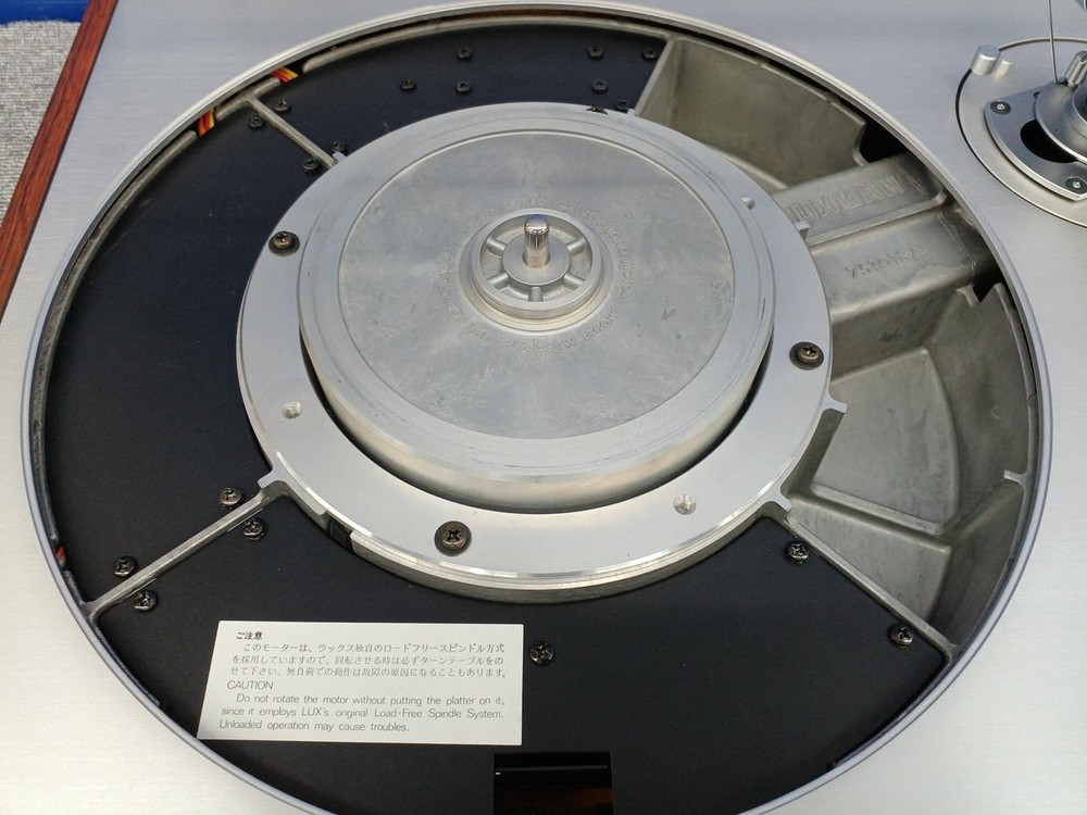 LUXMAN PD121A / SME3009 Ⅱ IMPROVED Record Player Turntable Working