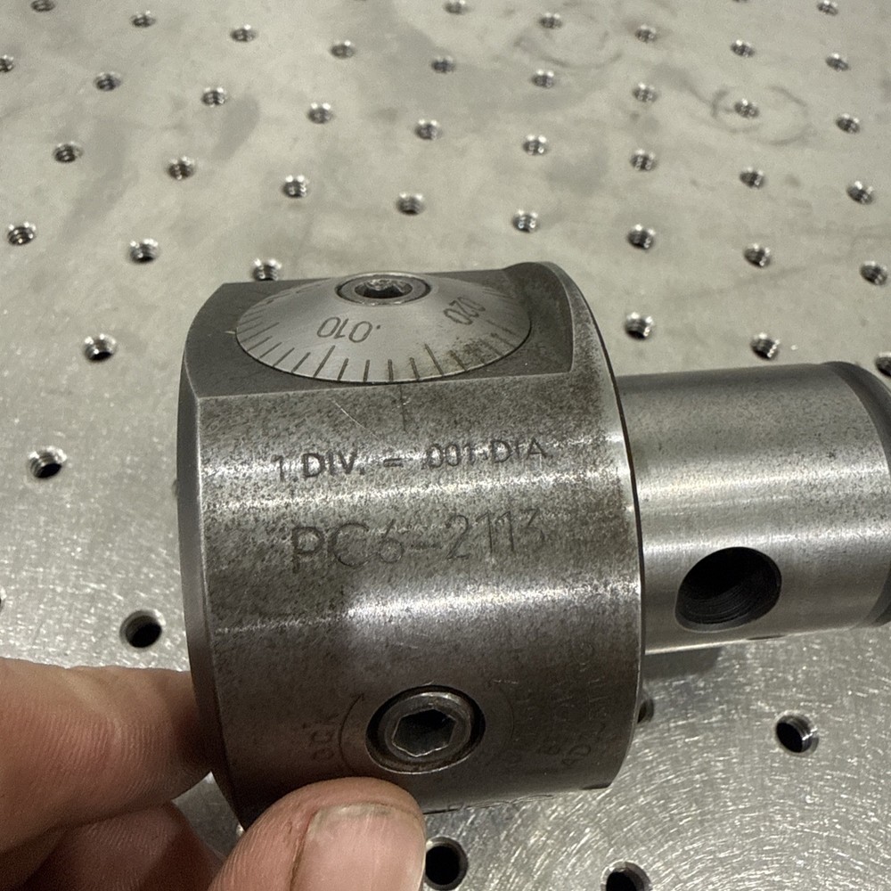 PARLEC MODULAR 5/8" TOOL BORE PRECISION FINISH BORING HEAD PC6-2113