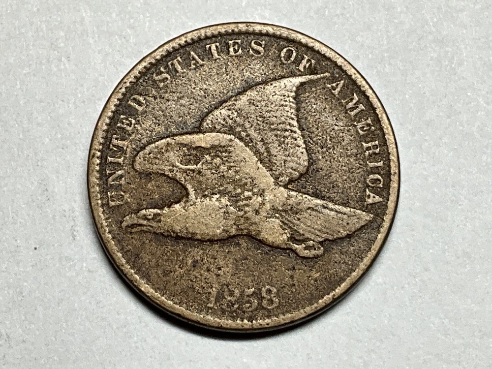 1858 Flying Eagle Cent #24 See Photos
