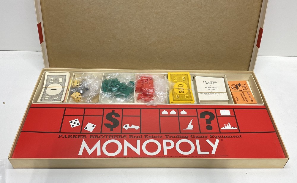 Parker Brothers Monopoly Board Game
