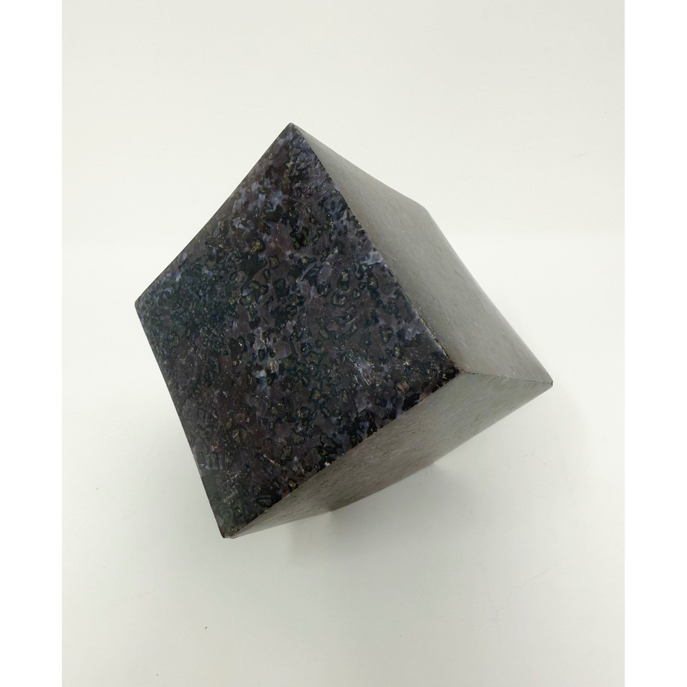 Larvikite Cube Polished Display Specimen Crystal Rock Mineral Stone