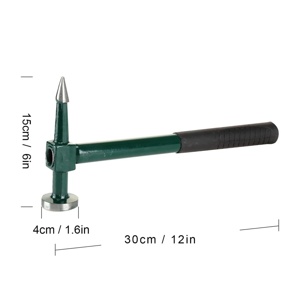 Sheet Metal Hammer Auto Body Repair Tool Black for Panel Work