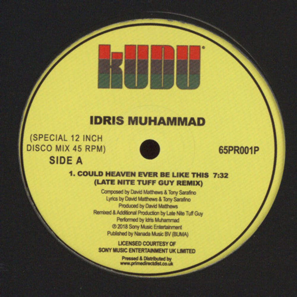 Idris Muhammad - Could Heaven Ever Be Like This (12")