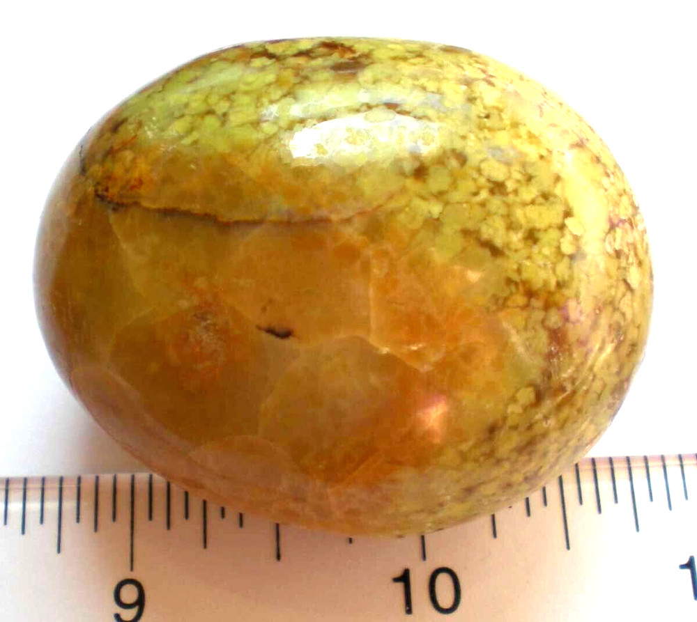 Multi-colored Opal Palmstone - Madagascar sc748c