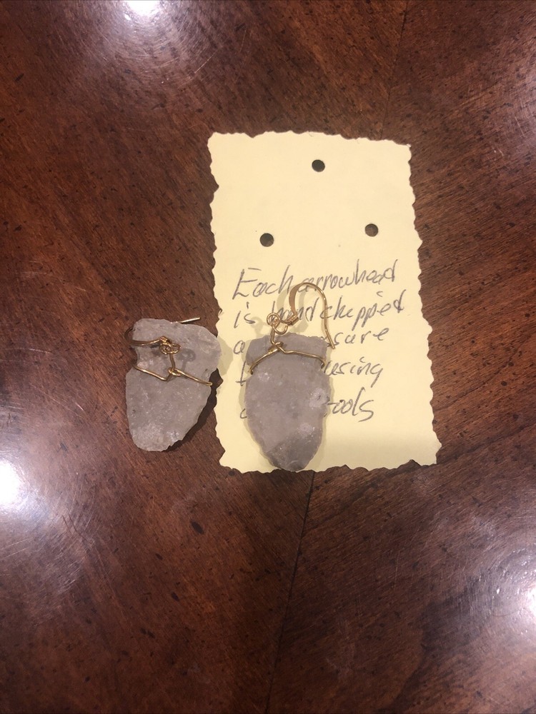 Pair Of Arrowhead Earrings