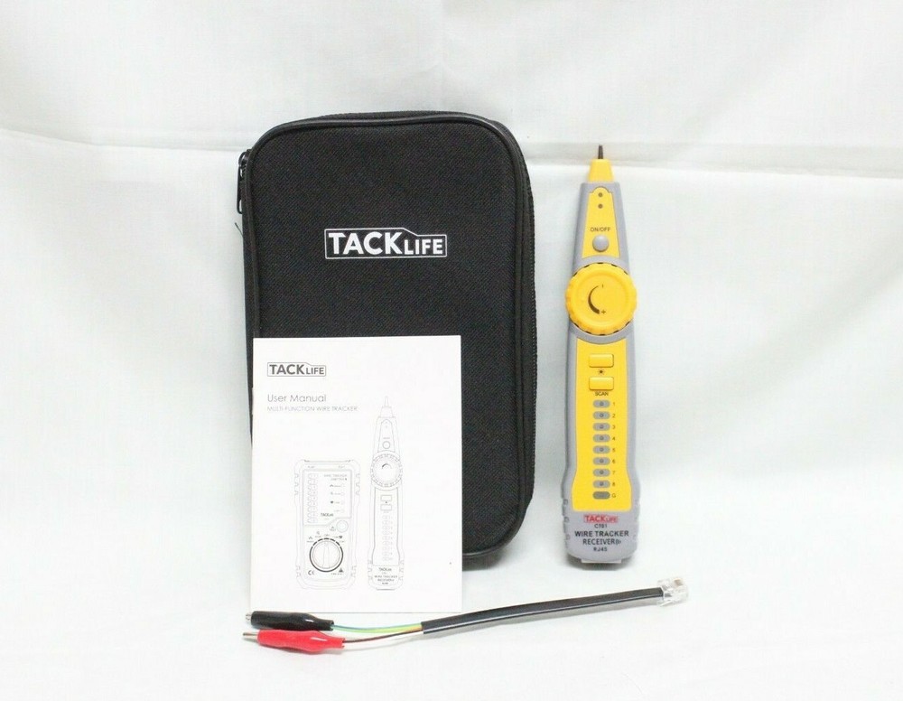 Tacklife CT01 Classic Wire Tracker Receiver RJ45
