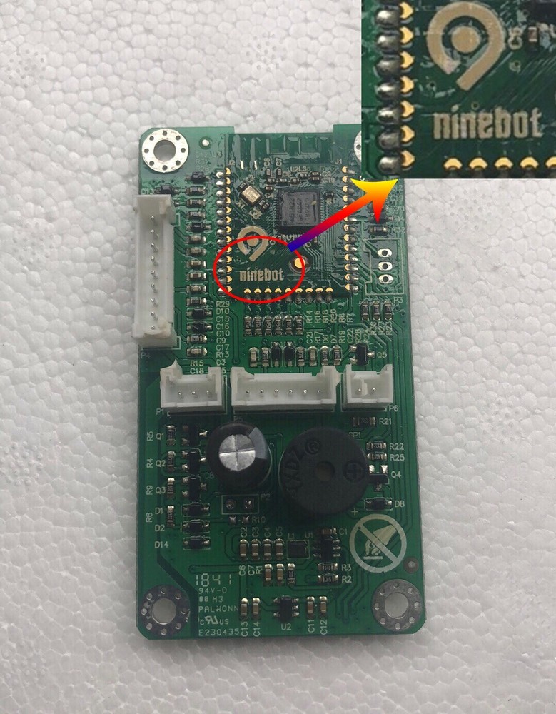 Original Front Cabinet Controller Board For Segway Ninebot Go Kart Pro