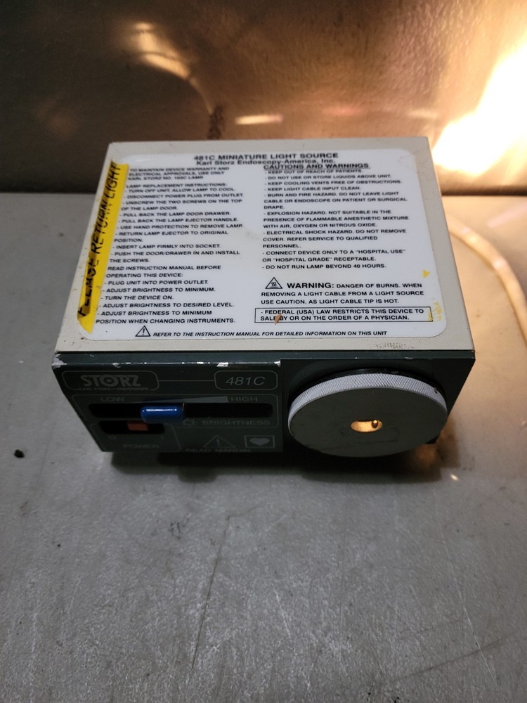 Karl Storz 481C Miniature Light Source