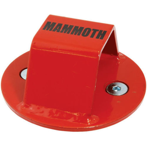 Mammoth 1.8m Square Link Chain & Padlock Plus Junior Bolt In Ground Anchor