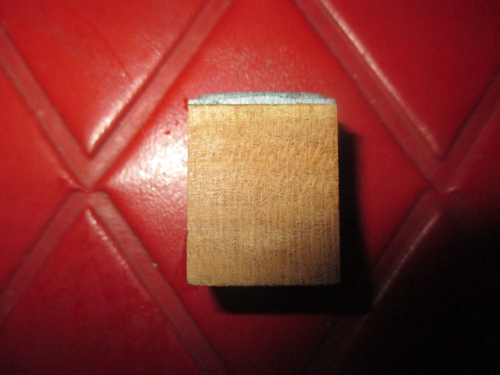 Vintage JOHN DEERE 1960's Small PRINTERS BLOCK