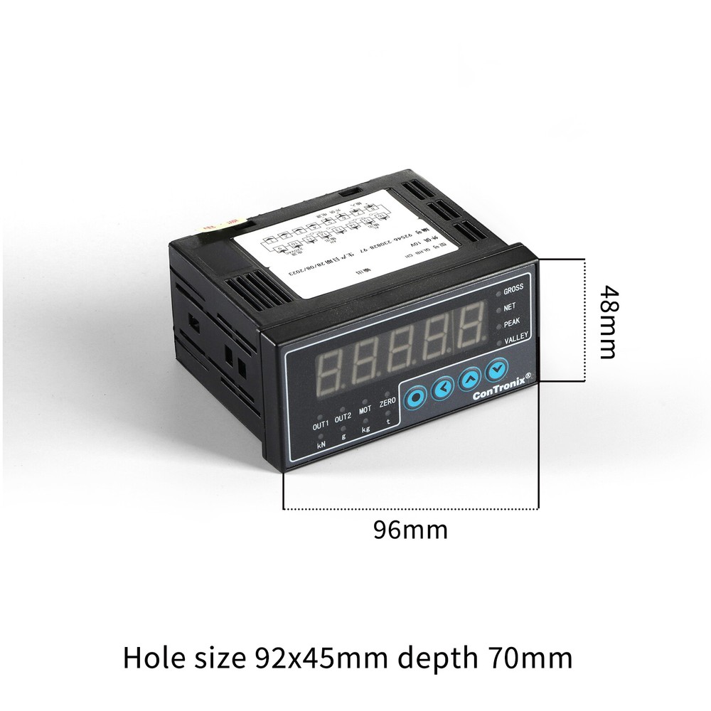 S Load Cell Sensor with Indicator Display Test Force Weight Supply AC100-240V