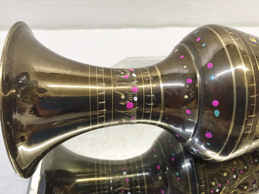 2 Brass Bud Vases India