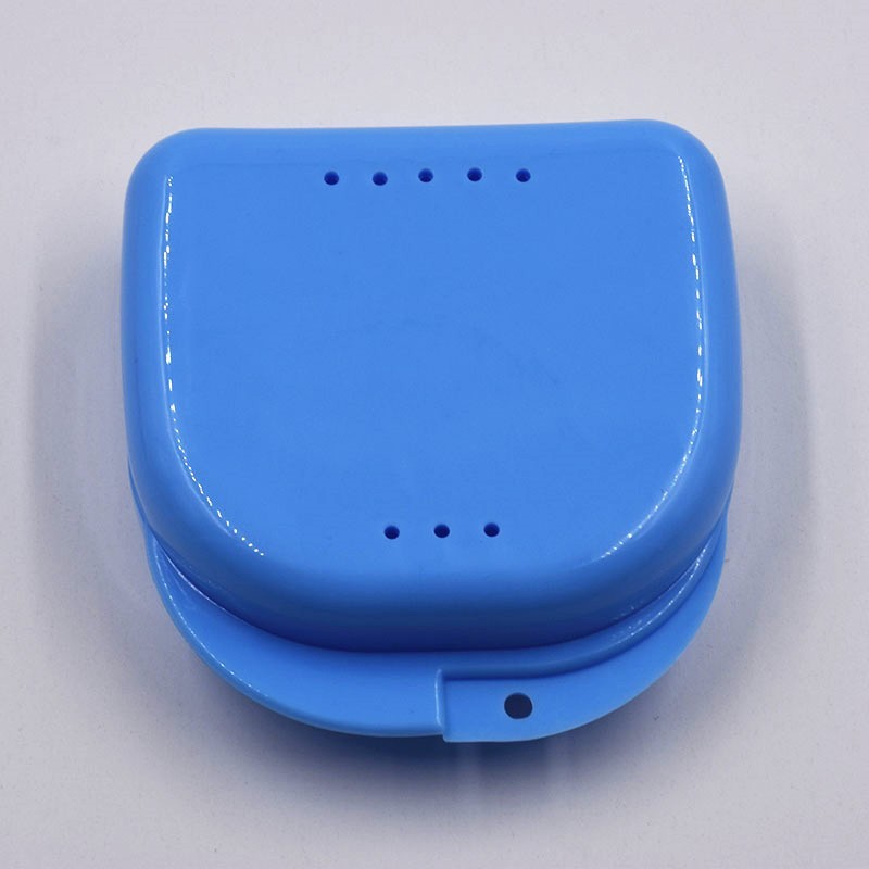10Pcs Dental Retainer Denture Storage Case Box Mouthguard Container Assorted