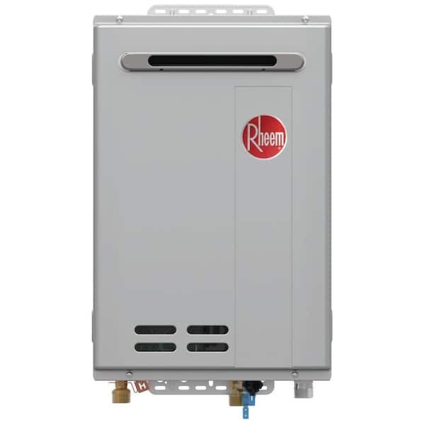 Rheem 9.5 GPM Outdoor Natural Gas Tankless Water Heater Smart Wi-Fi Enabled