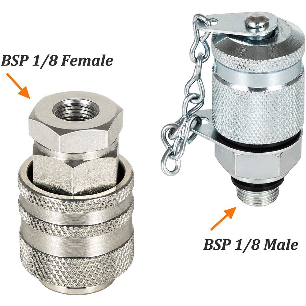 Hydraulic Pressure Test Coupling Kit Connecting Quick for PD Series Coupler