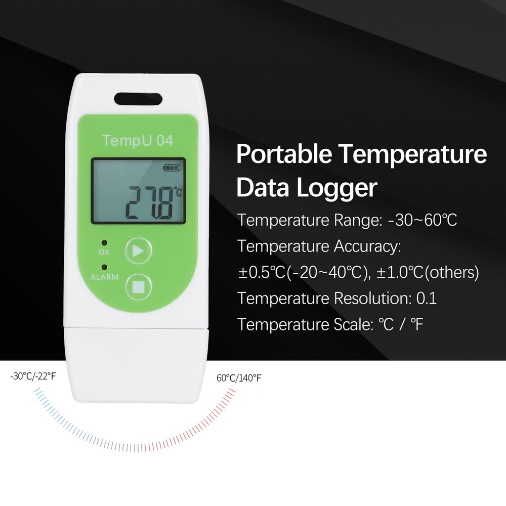 KKmoon Data Logger Multi-use USB Datalogger Reusable TEMP P3A8