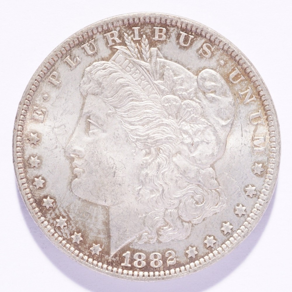 1882 Morgan Silver Dollar BU