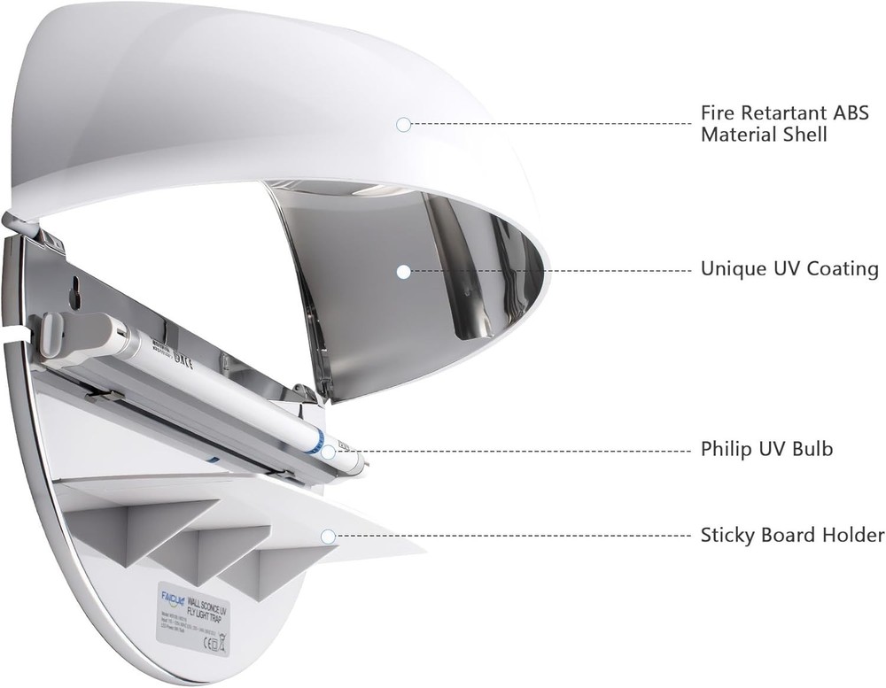 Silent Fly Trap for Flies & Mosquitos