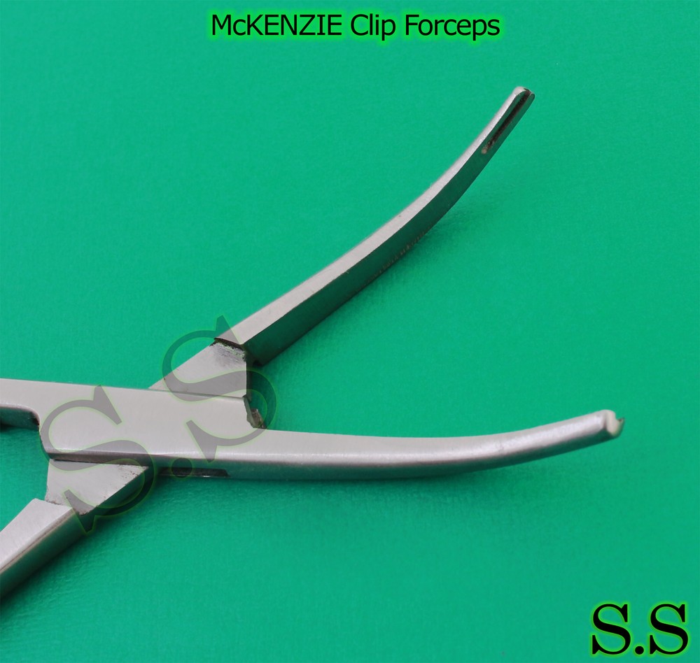 McKENZIE Clip (Applying) Introducing Forceps Surgical Instruments