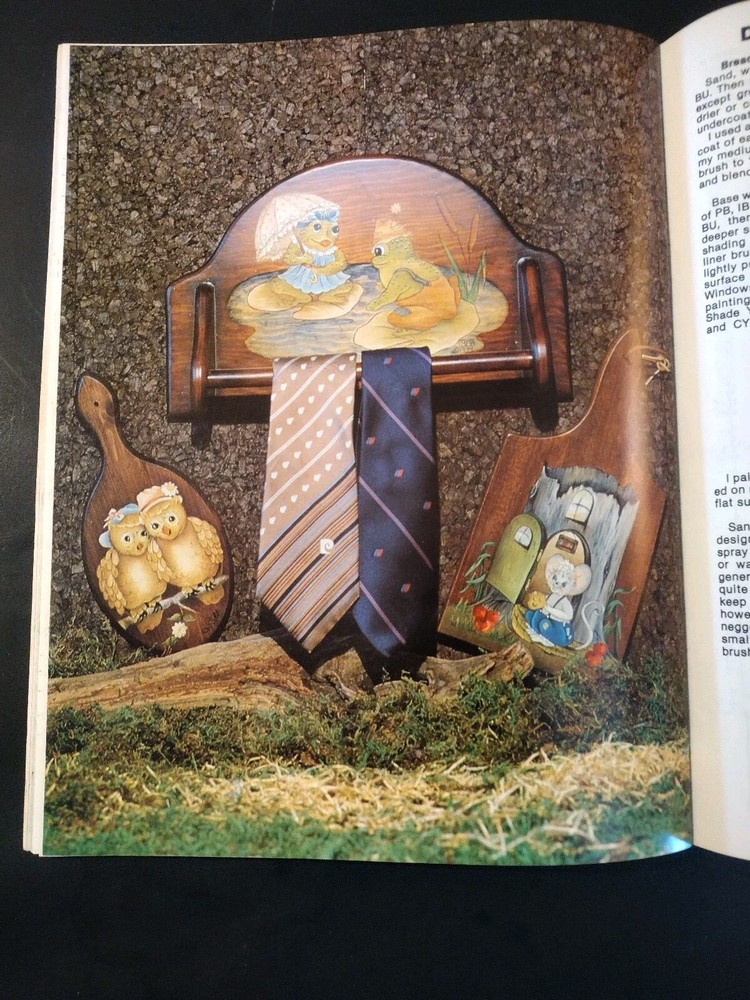 VTG Paint And Tell Tutorial Book How To By Donna Bell