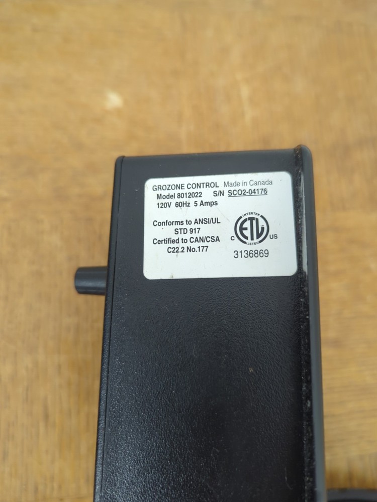 Grozone Control SCO2 CO2 Controller 8012022 - The simple one - TESTED