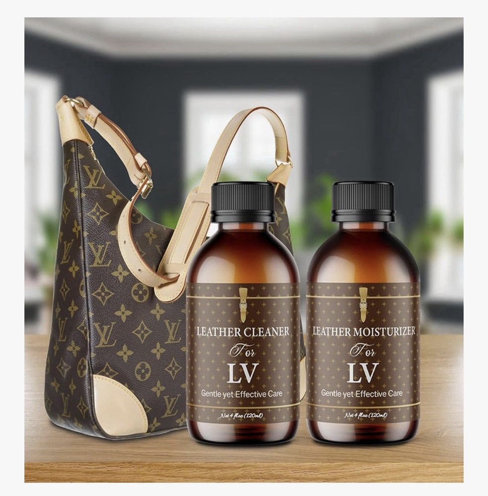 Leather Cleaner & Moisturizer Set for Louis Vuitton