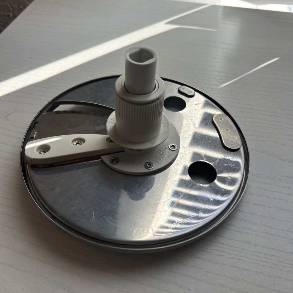 Kitchen Aid Food Processor KFP0711WH Replacement Part Slicing Blade Disk Clean