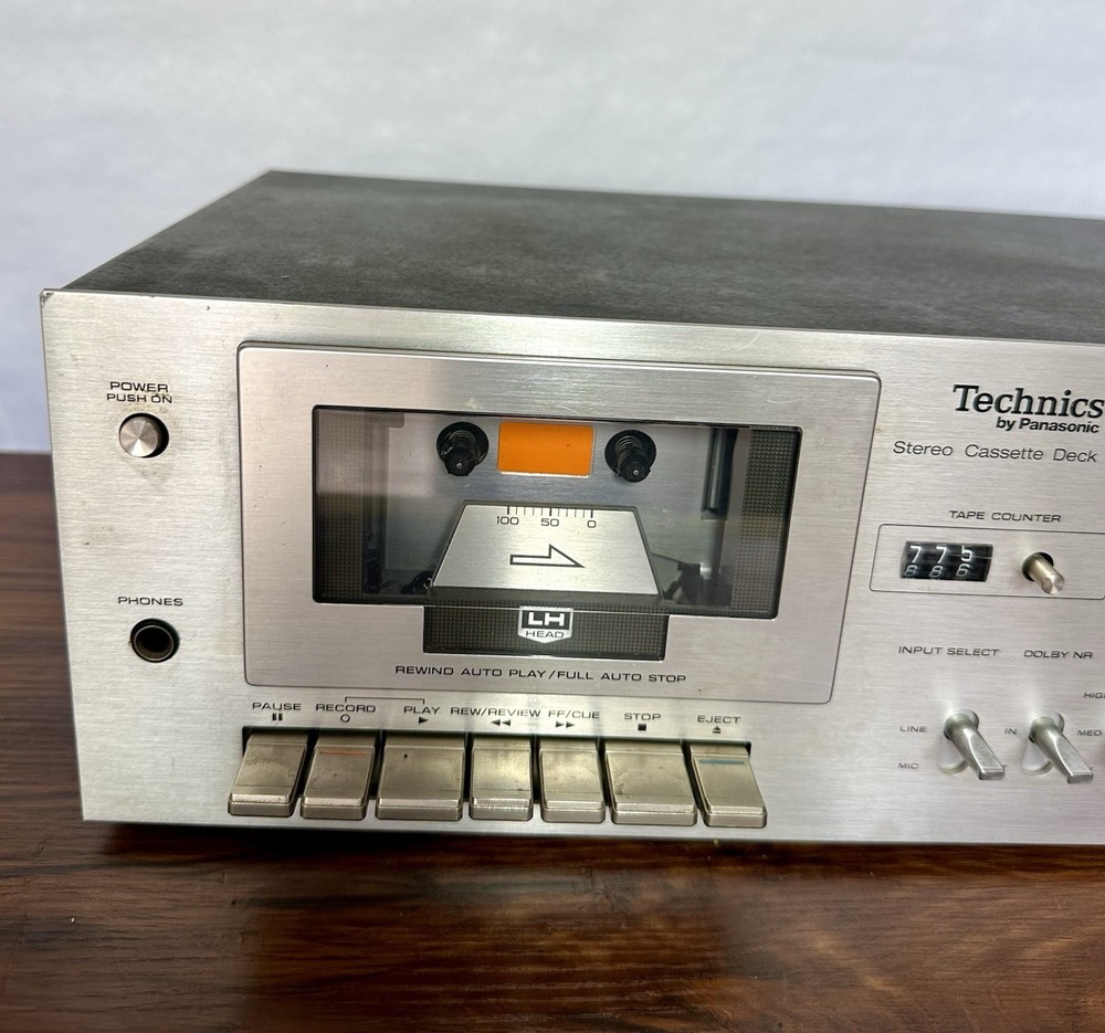 Technics 1970s RS-615US Cassette Deck | Working | Silver Face | Great Condition