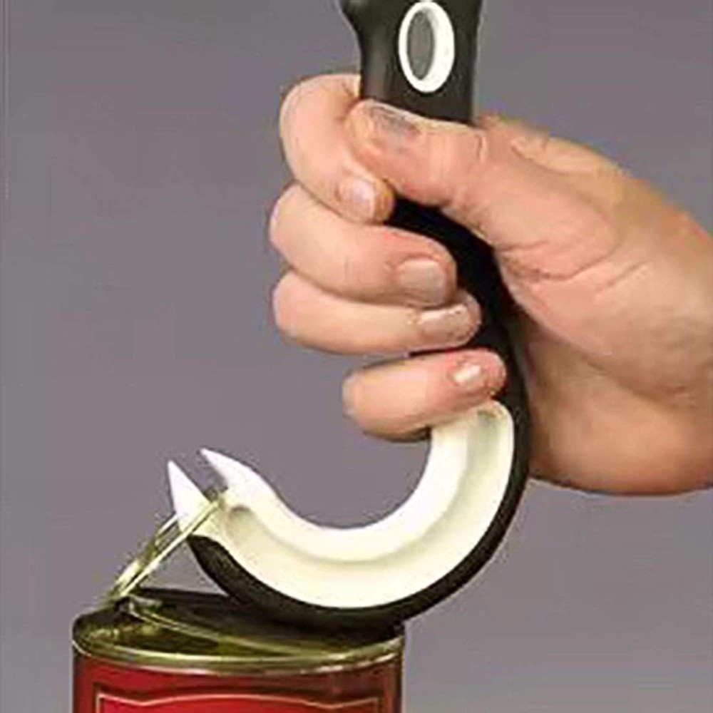 4Pcs Easy Open Ring Pull Can Opener, Ergonomic Can Ring-Pull Helper J Shape R...