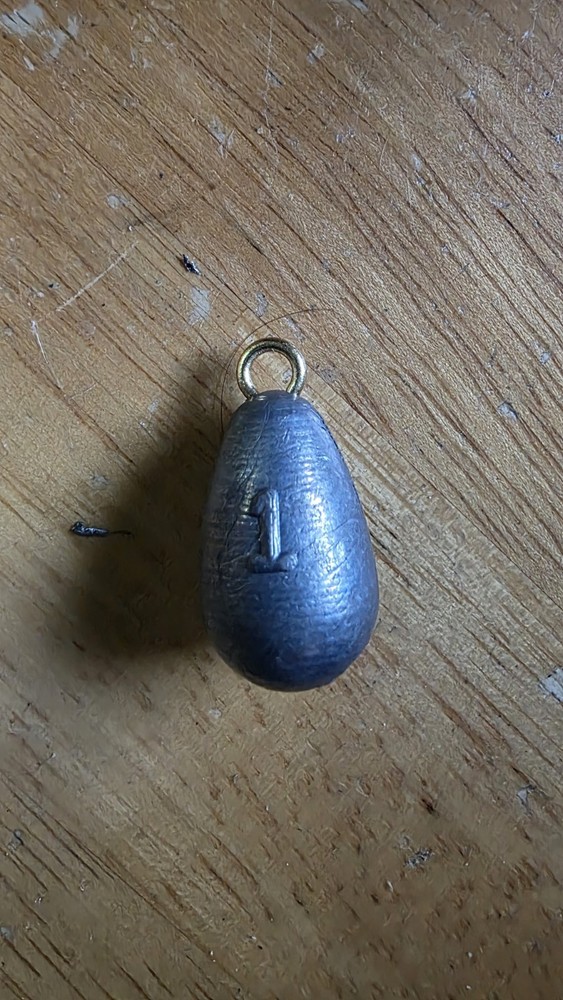 50 x 1oz tear shaped / pear shaped weights