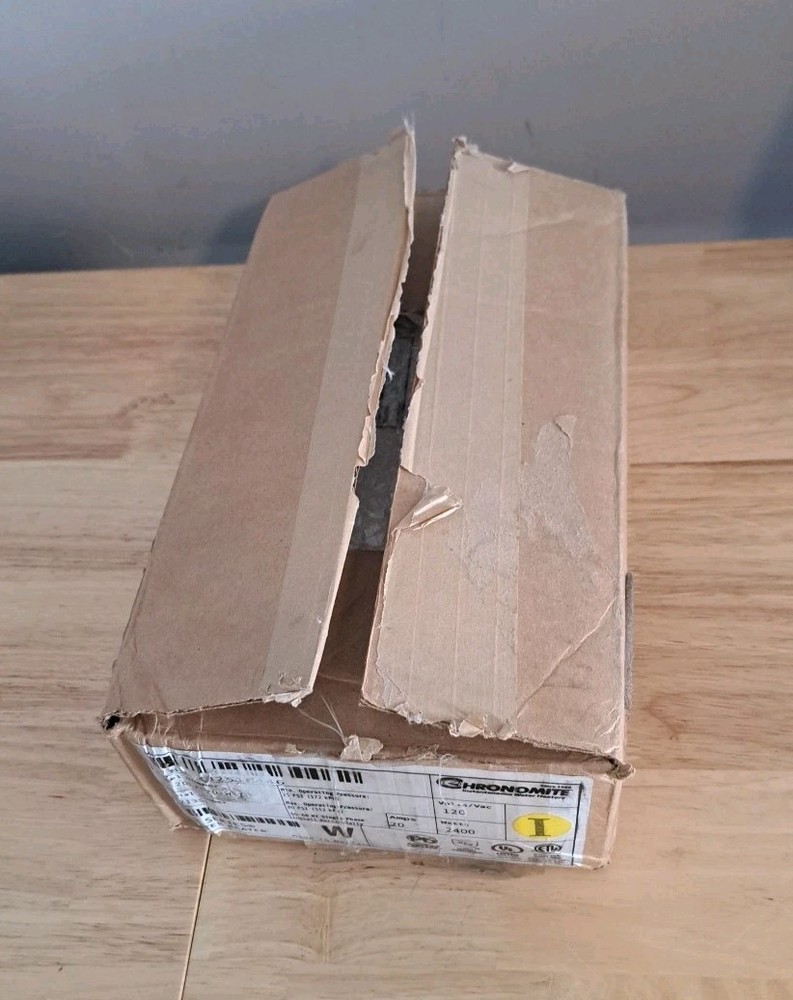 Chronomite SR-20L/120 120-W-I Electric Tankless Water Heater 120V 25 Psi Minimu