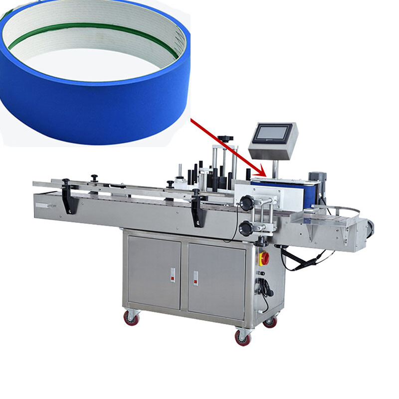 Customized Sponge Belt / Blue Cloth Sponge Belt For MT-200 Labeling Machine