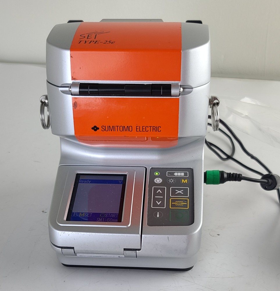 Sumitomo Type-25e Fusion Splicer ~ Powers On