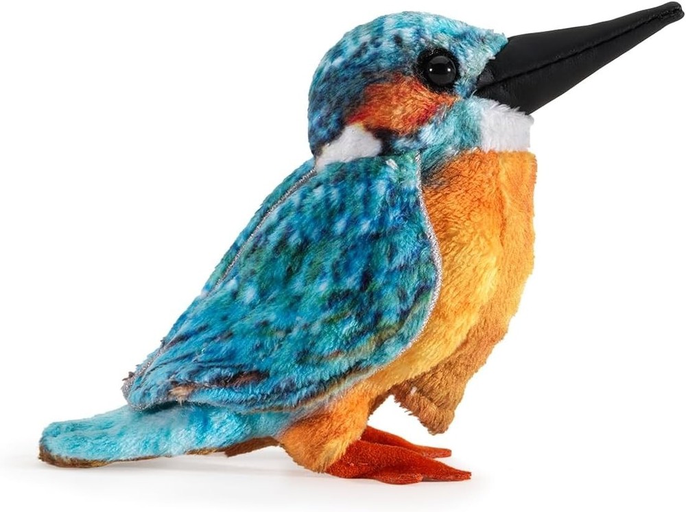 Mini Common Kingfisher Finger Puppet 5 inches