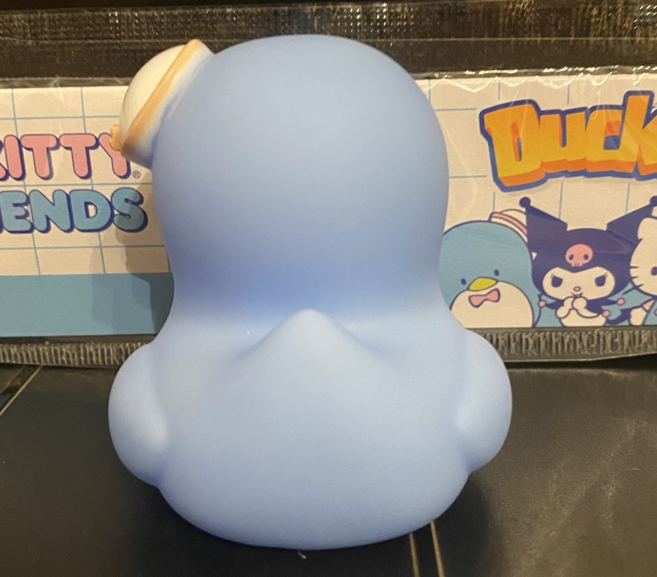 Springtime Tuxedo Sam Rubber Duck