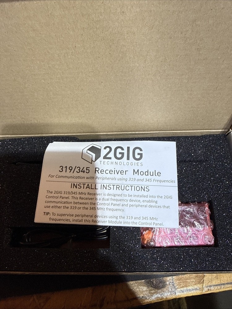 2GIG Receiver Module 319/345 MHz New