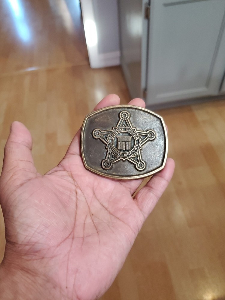 U.S. Secret Service Belt Buckle