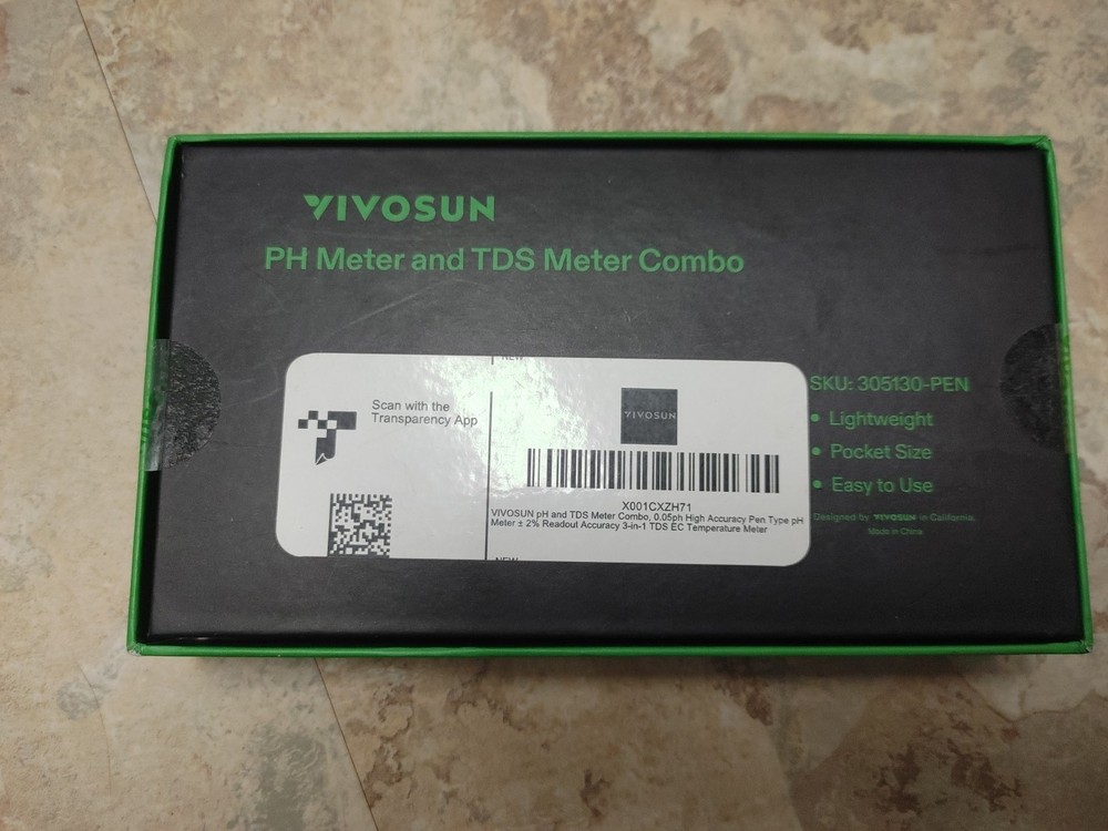 VIVOSUN pH and TDS Meter Combo