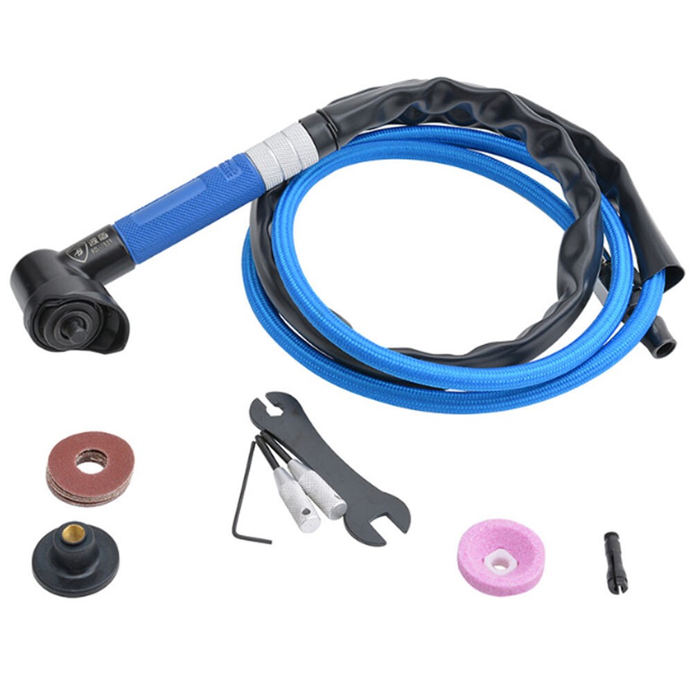 NEW Pneumatic Die Elbow Grinder Right Angle Grinding Burnishing Machine
