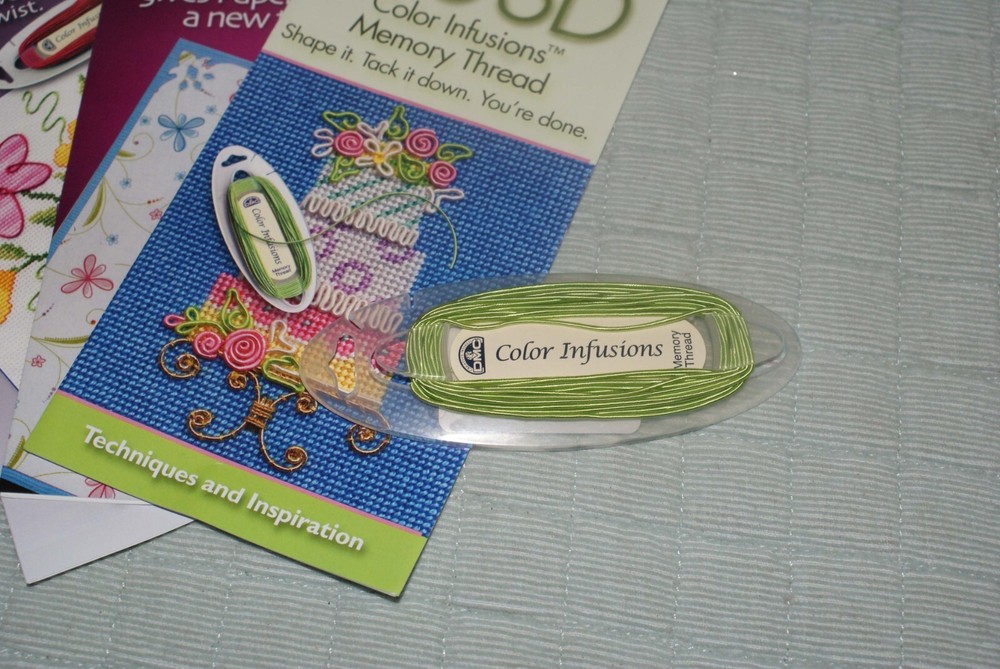 DMC Color Infusions Memory Thread Light Green Craft New Fast Shipping