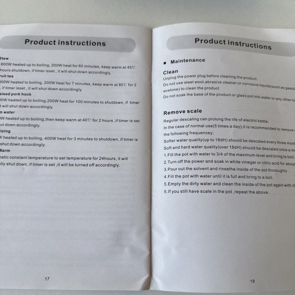 KuchePro Multi Function Kettle - NEW