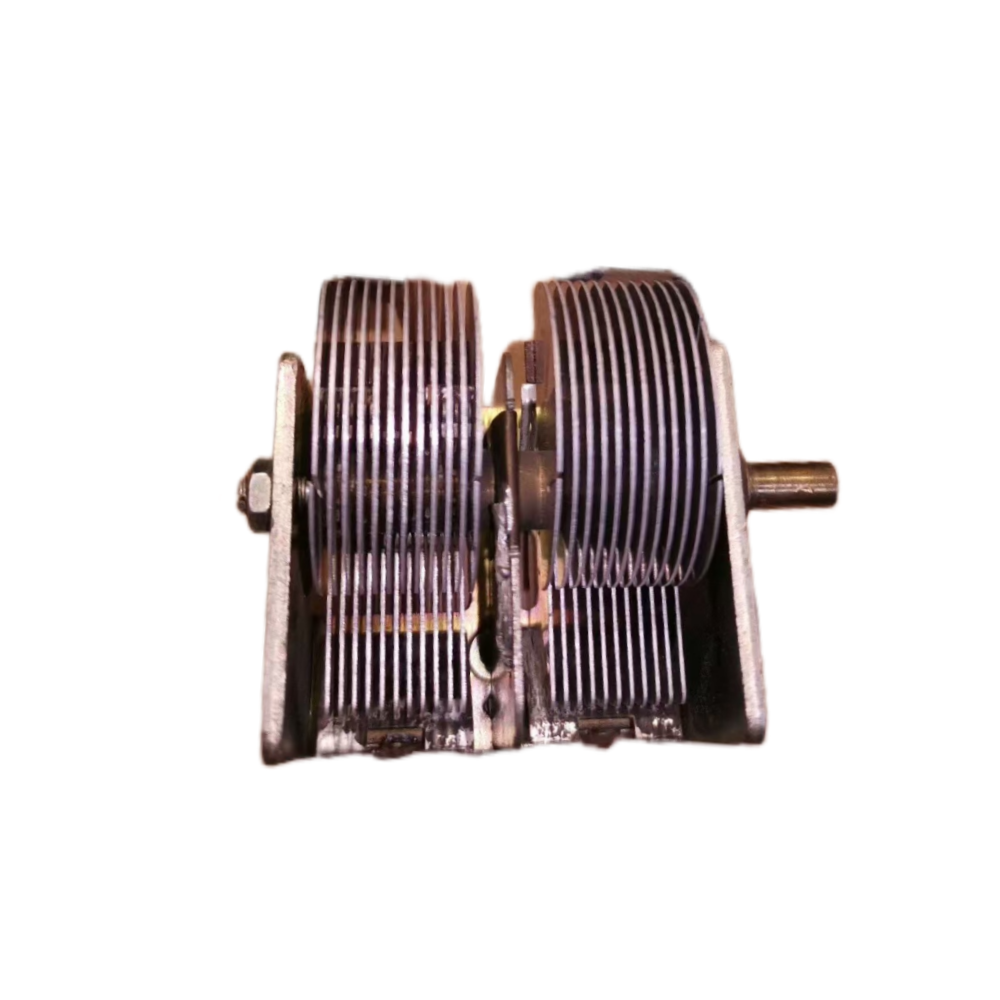 365pF+365pF, Capacitor, Variable, Dual Section, Broadcast, Air Dielectric