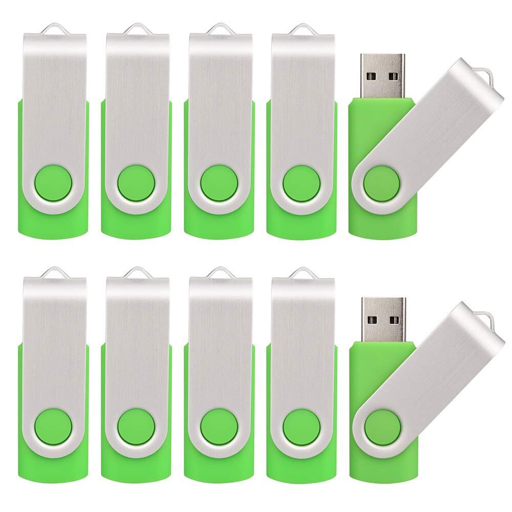 10 Pack 8GB USB Flah Drive USB 2.0 Pen Drive-Blue